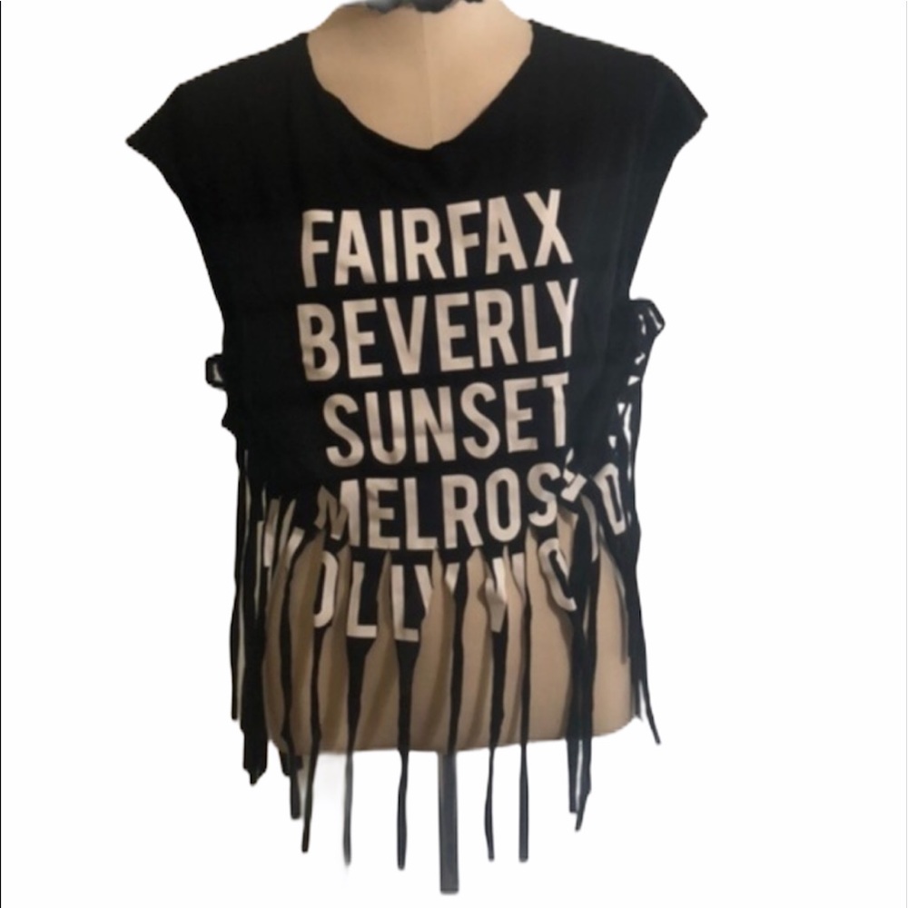Custom Los Angeles Beverly Hills sunset fringed
